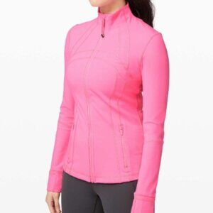 Lululemon Define Jacket Full Zip - Dark Prism Pink - Size 6 - Women's